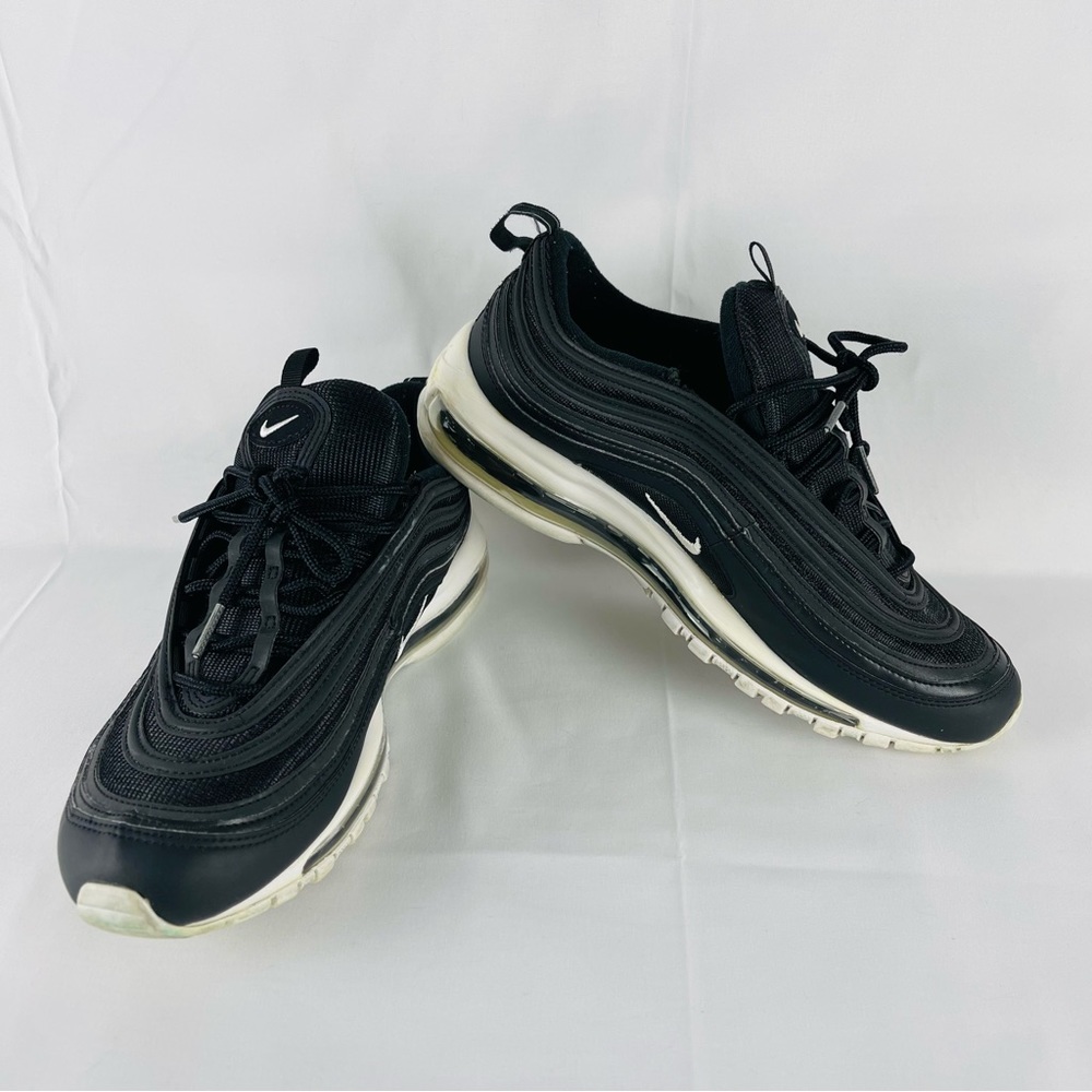 Nike Air Max 97 Black White 921826-001 Men’s Running Shoes Size: 9